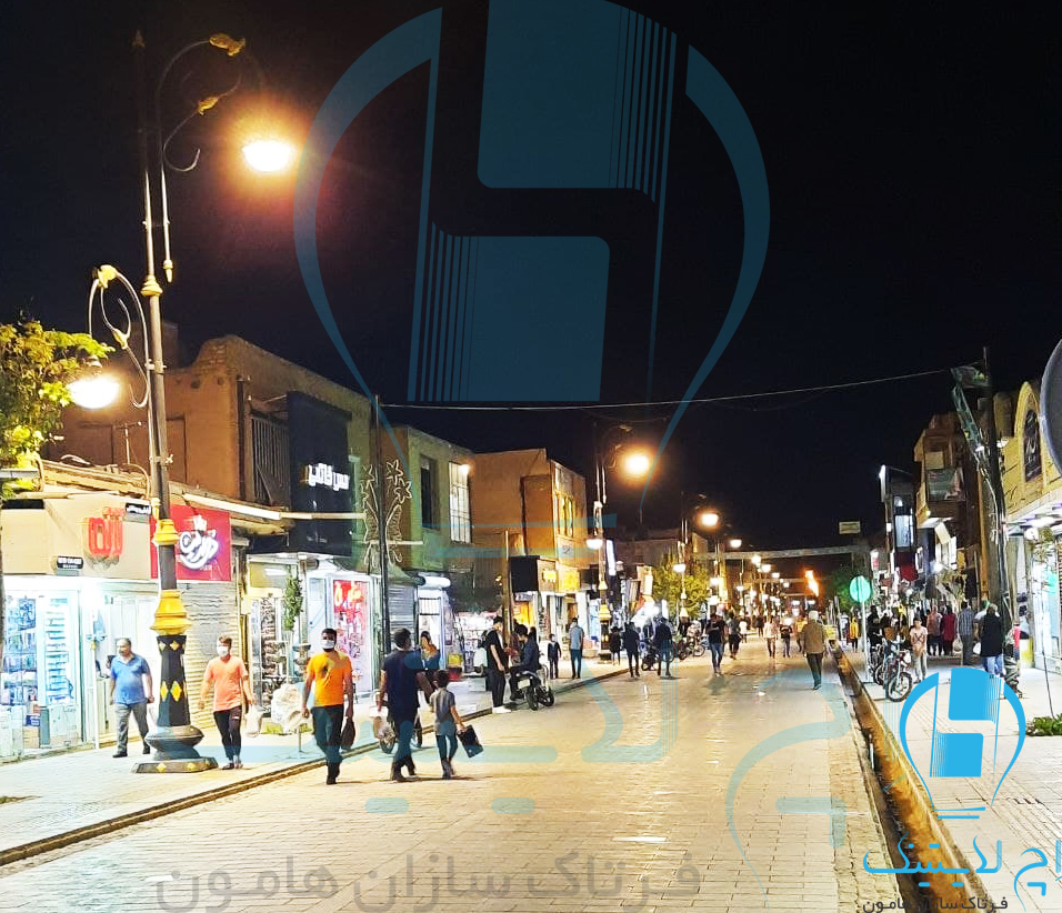 روشنایی خیابان امام خمینی(ره) - سمنان